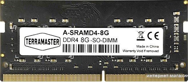 Оперативная память TerraMaster 8ГБ DDR4 SODIMM 2666 МГц A-SRAMD4-8G
