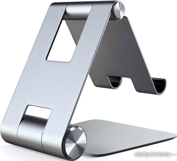 Подставка для ноутбука Satechi R1 Aluminum Hinge Holder Foldable Stand (серый космос)