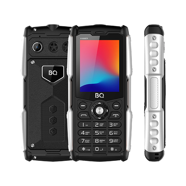 Мобильный телефон BQ-Mobile BQ-2449 Hammer (черный)
