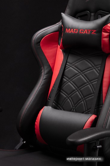 Кресло Mad Catz G.Y.R.A. C1 (черный/красный)