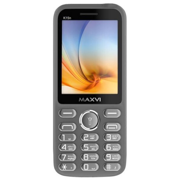 Мобильный телефон Maxvi K15n (серый)