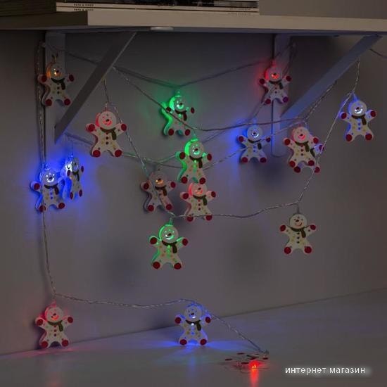 Гирлянда Luazon Нить 20 LED 4м (мульти) 2388695