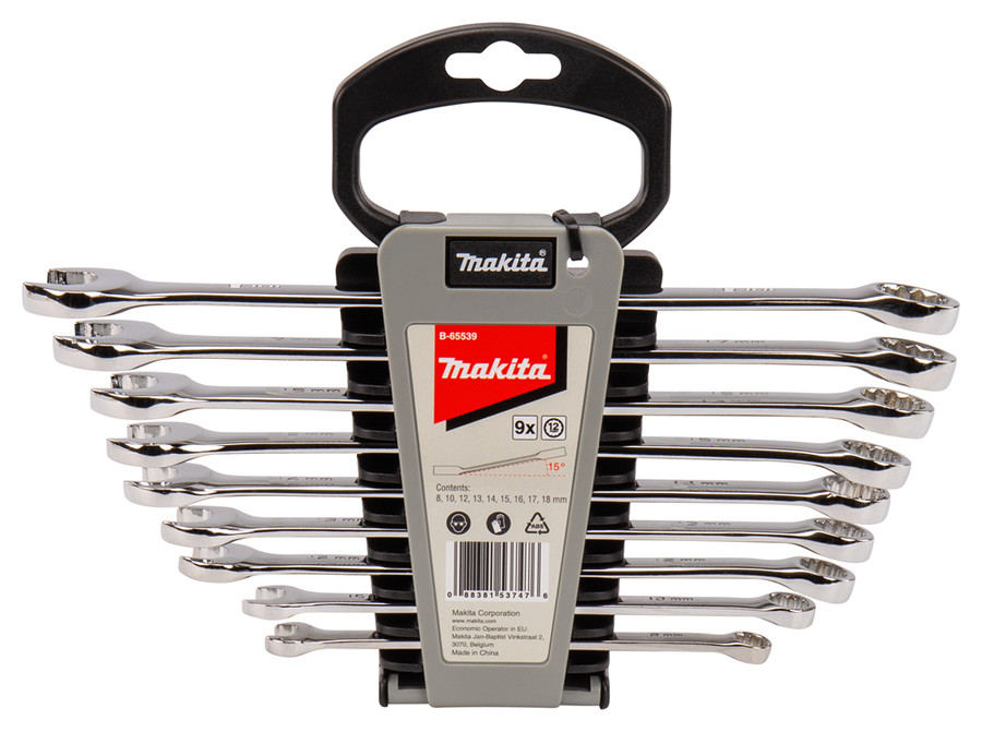 Набор ключей Makita B-65539 (9 предметов)