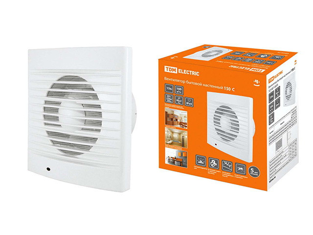 Осевой вентилятор TDM Electric 150 С SQ1807-0003