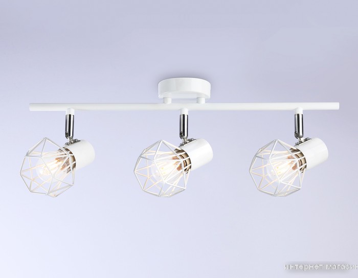 Спот Ambrella Traditional TR8631/3 WH/CH (белый/хром)