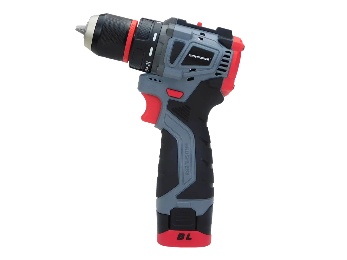Profipower ProfiSet-2B16 E0229 (шуруповерт, болгарка, 2 АКБ, кейс)