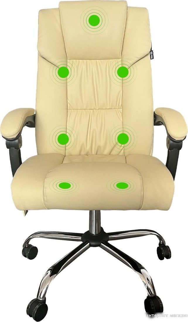 Офисное кресло CACTUS CS-CHR-OC04M-WT (слоновая кость)