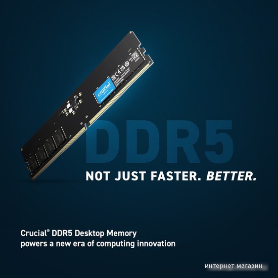 Оперативная память Crucial 32ГБ DDR5 5600 МГц CT32G56C46U5
