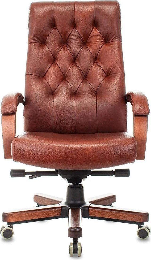 Офисное кресло Бюрократ T-9928WALNUT/CHOK (светло-коричневый)