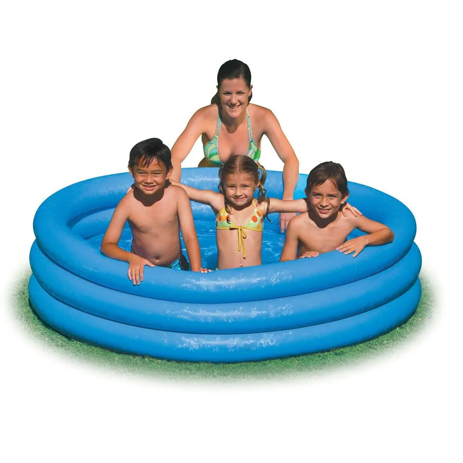 Надувной бассейн Intex Crystal Blue 168х41 (58446)