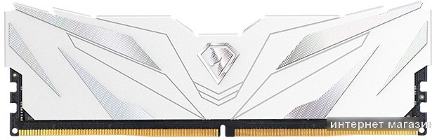 Оперативная память Netac Shadow II White 8ГБ DDR5 4800 МГц NTSWD5P48SP-08W