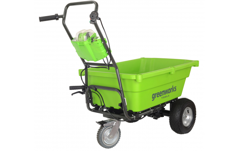 Трехколесная тачка Greenworks 40V G40GC 7400007UB (сАКБ и ЗУ)
