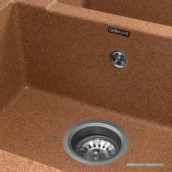 Кухонная мойка Gerhans C01 (терракот)