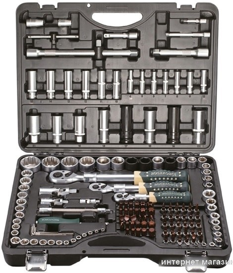Универсальный набор инструментов RockForce RF-41501-5 (156 предметов)