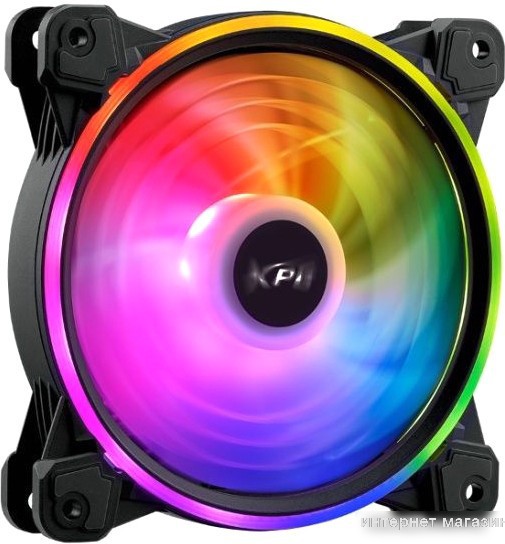 Вентилятор для корпуса ADATA Hurricane 120 ARGB PWM (черный)