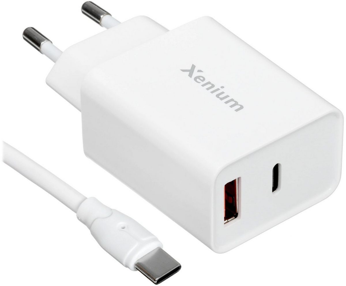 Сетевое зарядное Xenium X332 (белый)