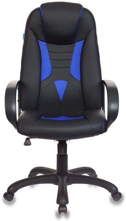 Кресло Бюрократ VIKING-8/BL+BLUE (черный/синий)