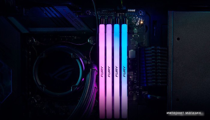 Оперативная память Kingston FURY Renegade RGB 2x16ГБ DDR5 7600МГц KF576C38RSAK2-32