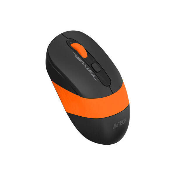 Мышь A4Tech Fstyler FG10S (черный/оранжевый)