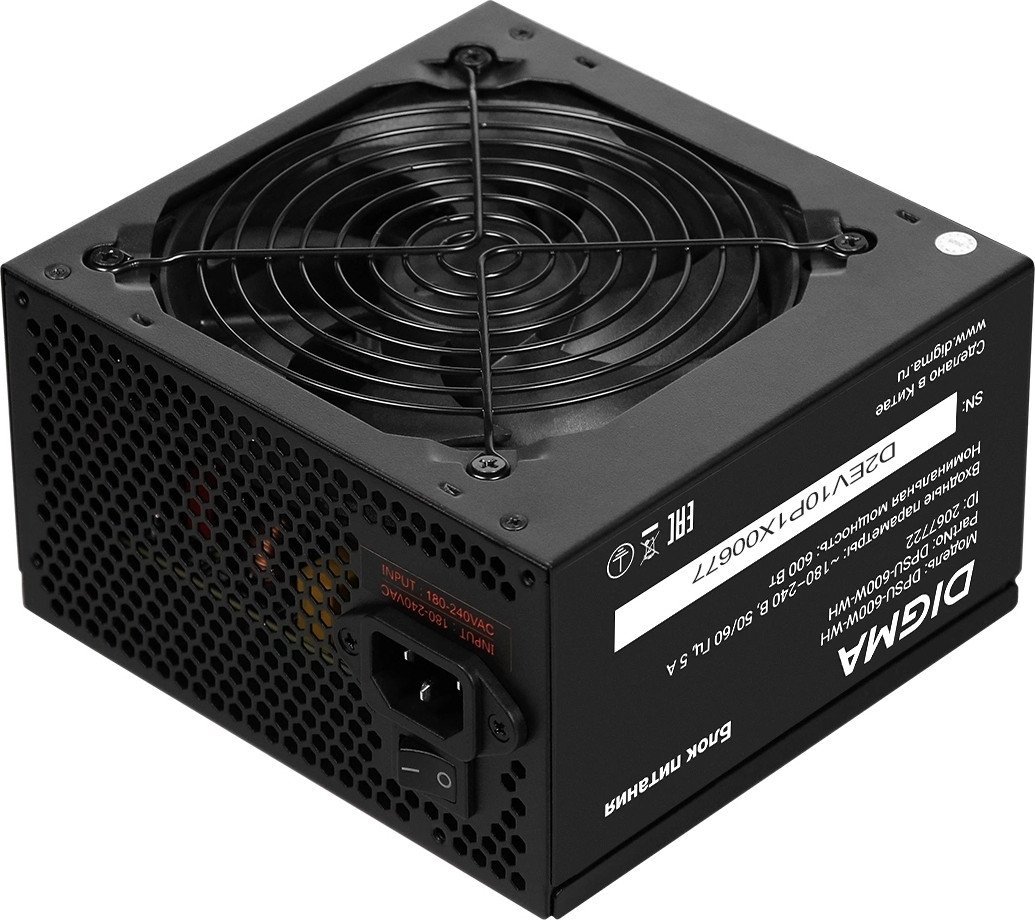 Блок питания Digma DPSU-600W-WH