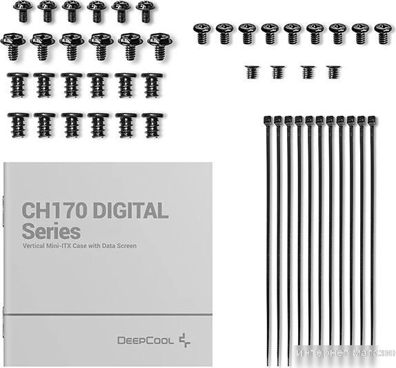 Корпус DeepCool CH170 Digital R-CH170-BKNPI0D-G-1