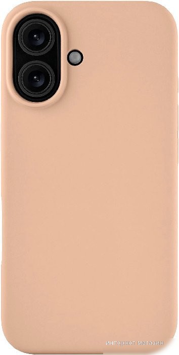 Чехол для телефона uBear Touch Mag Case для Apple iPhone 16 (латте)