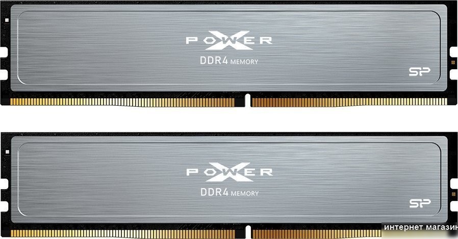 Оперативная память Silicon-Power XPower Pulse 2x8ГБ DDR4 3200 МГц SP016GXLZU320BDI