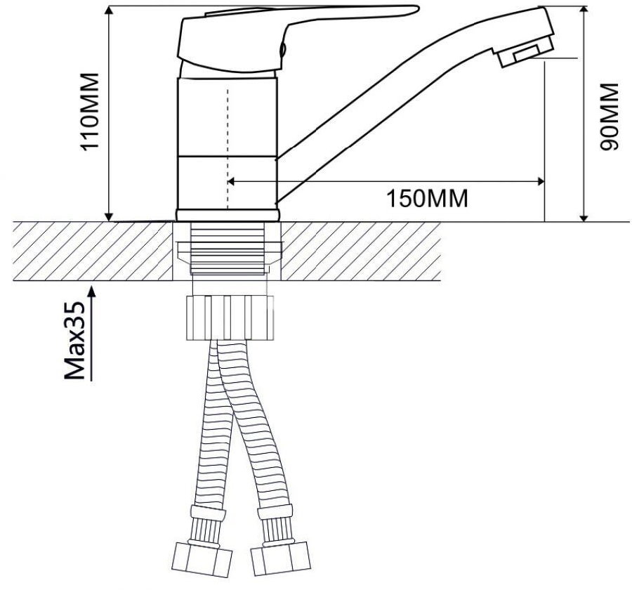 Смеситель Econoce EC0249