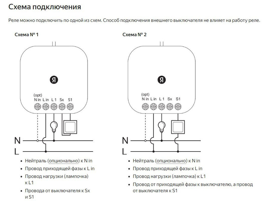 Реле Яндекс YNDX-00537 одноканальное