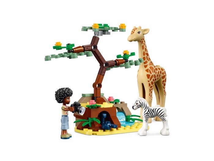 Конструктор LEGO Friends 41717 Спасательная станция Мии для диких зверей