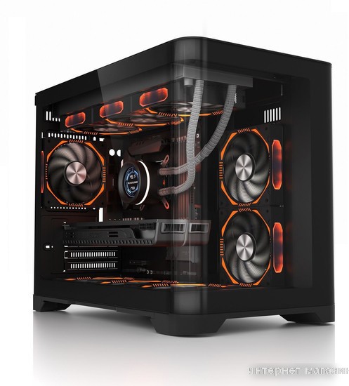 Корпус 1stPlayer UView UV6 (черный)