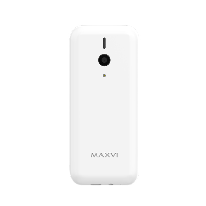 Кнопочный телефон Maxvi C27 (белый)
