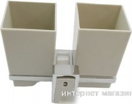 Стакан для зубной щетки и пасты Wisent WP2608
