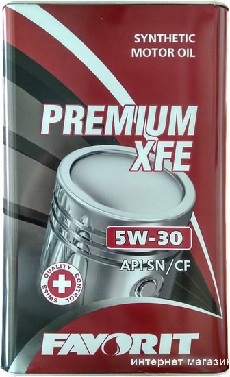 Моторное масло Favorit Premium XFE 5W-30 metal 1л