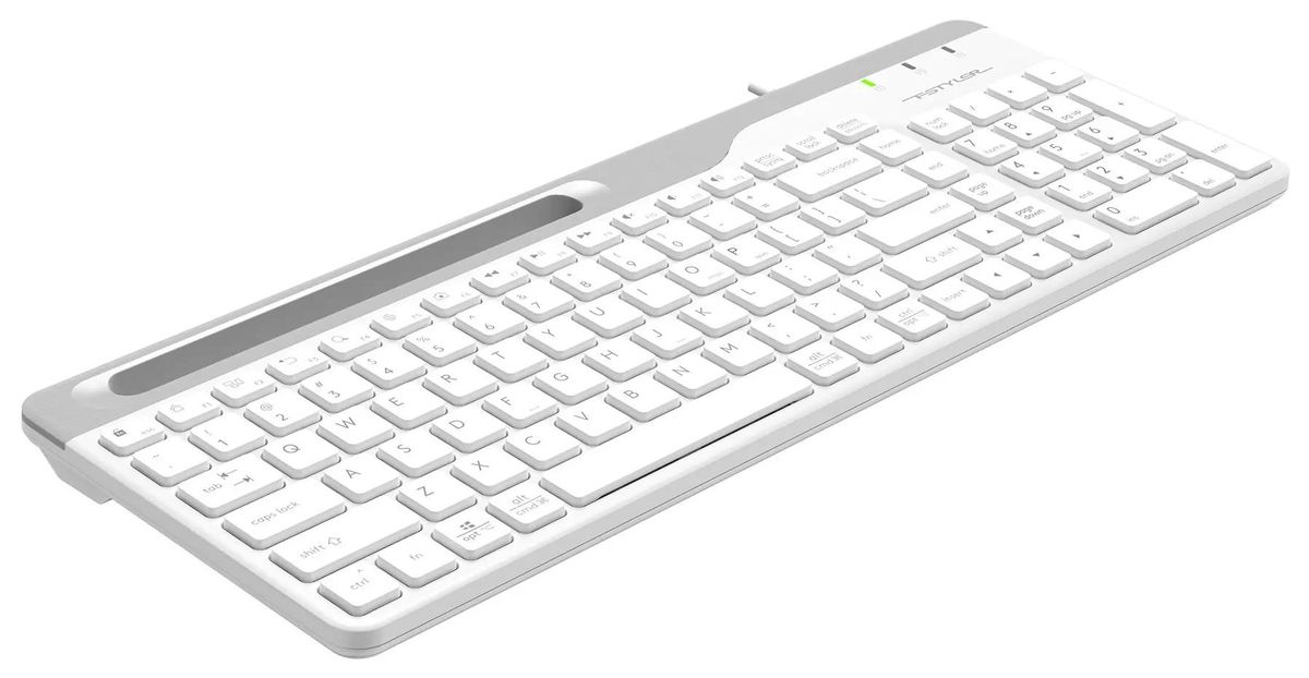 Клавиатура A4Tech Fstyler FK25 (белый/серый)