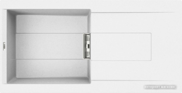Кухонная мойка Elleci Smart 480 White K96