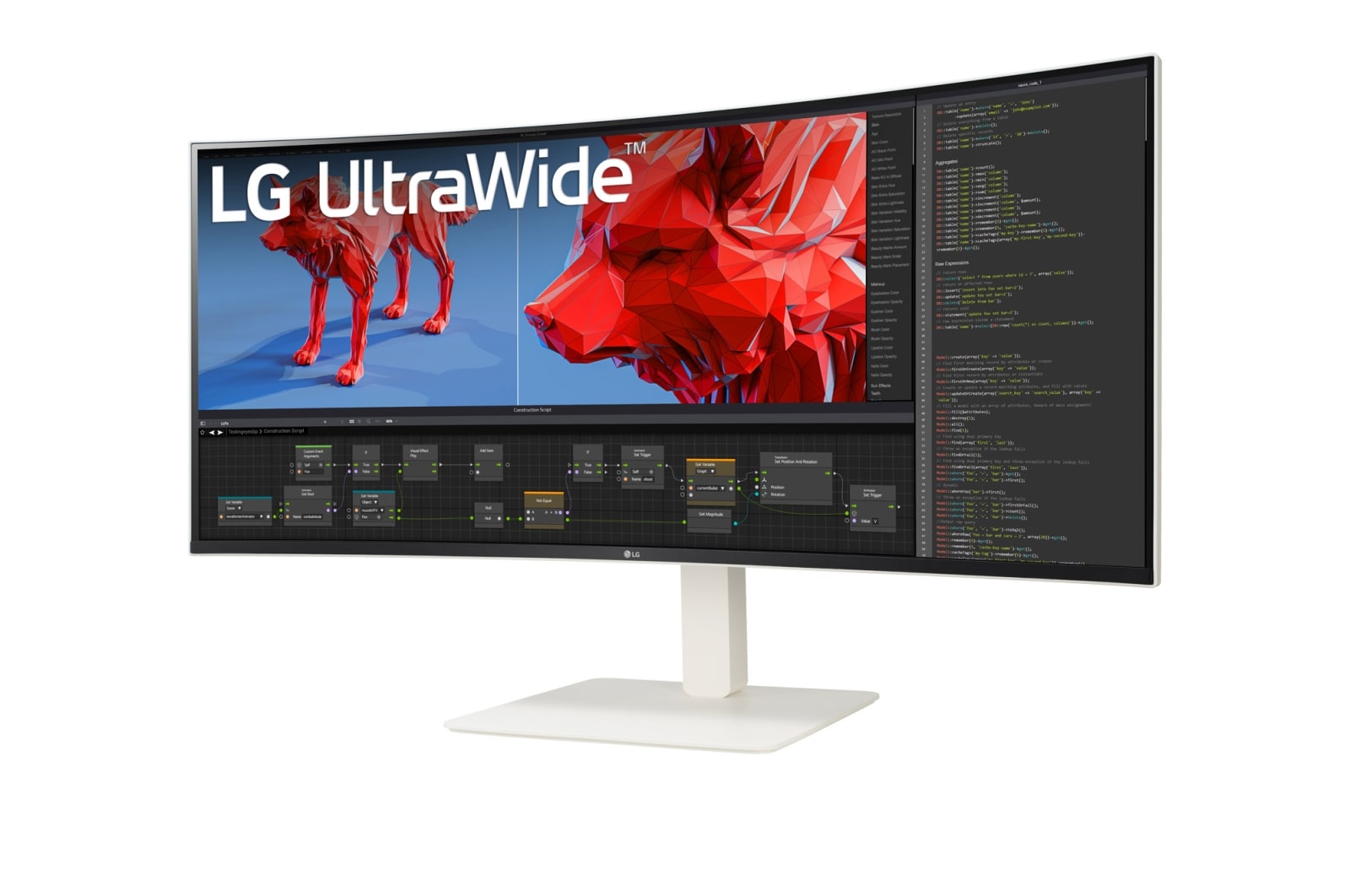 Игровой монитор LG UltraWide 38WR85QC-W