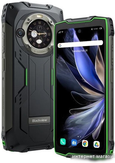 Смартфон Blackview BV9300 Pro (зеленый)