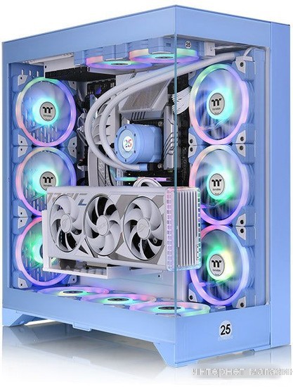 Корпус Thermaltake CTE E600 MX Hydrangea Blue CA-1Y3-00MFWN-00
