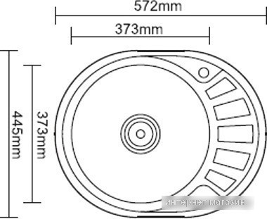 Кухонная мойка Ledeme L75745-L