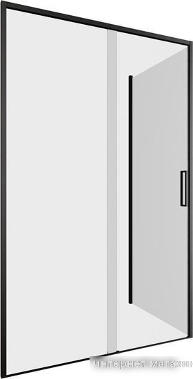 Душевой уголок Aquanet Pleasure Evo 120 AE65-120x80-BT (черный анодированный)
