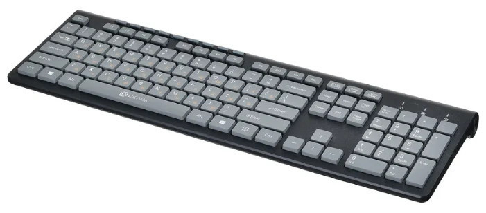 Клавиатура Oklick 480M (черный/серый)
