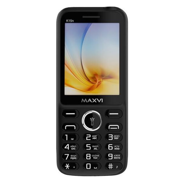 Мобильный телефон Maxvi K15n (черный)