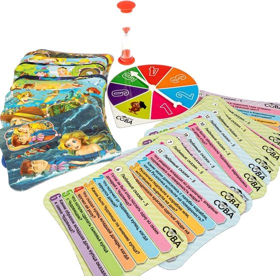 Развивающая игра Bondibon Умная сова. Любимые сказки 5 ВВ4841