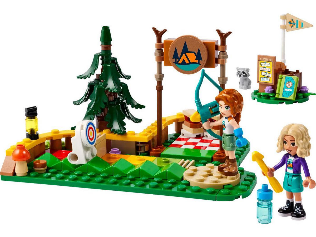 Конструктор LEGO Friends Лагерь приключений: тир из лука 42622