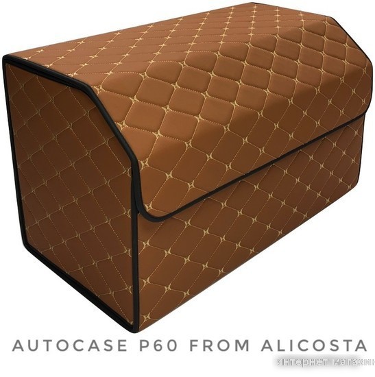 Органайзер автомобильный Alicosta P60 (экокожа, рыжий)
