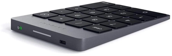 Цифровой блок Satechi Aluminum Slim Rechargeable Bluetooth Keypad (серый космос)