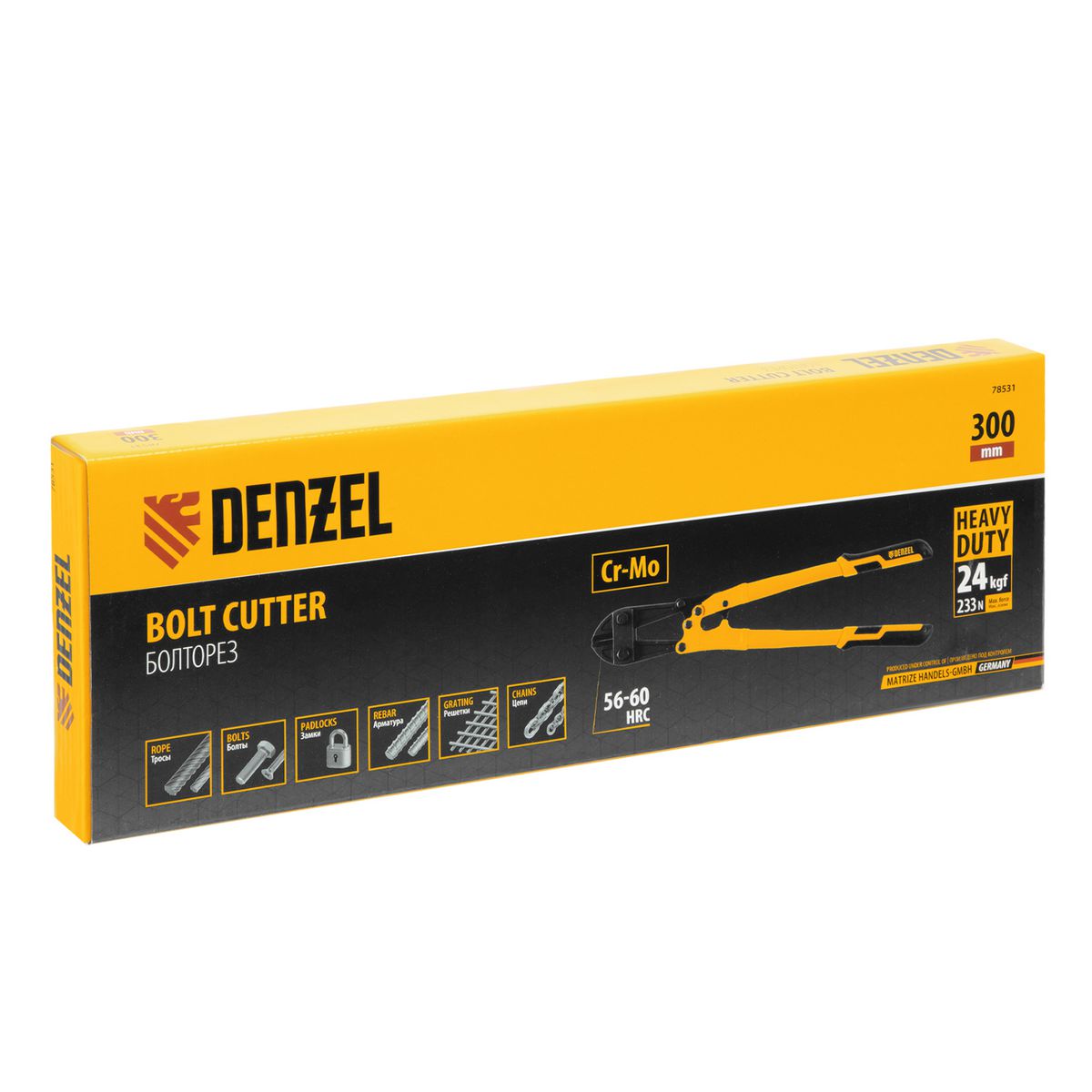Болторез Denzel 78531