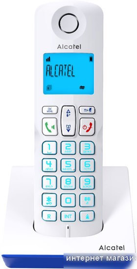 Радиотелефон Alcatel S250 (белый)