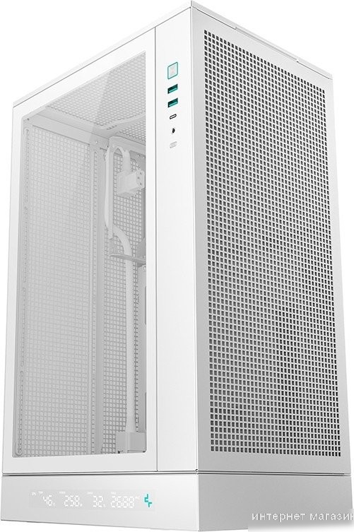 Корпус DeepCool CH270 Digital R-CH270-WHNDM0-G-1